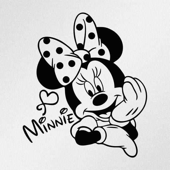 Minnie Para Pintar